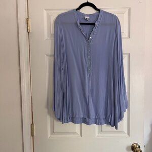 Pale blue Johnny Was dress shirt.  M/L